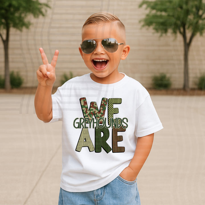 We Are Camo DTF Print