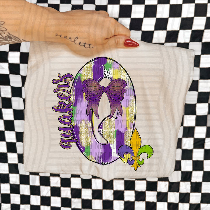 Mardi Mascots DTF Print