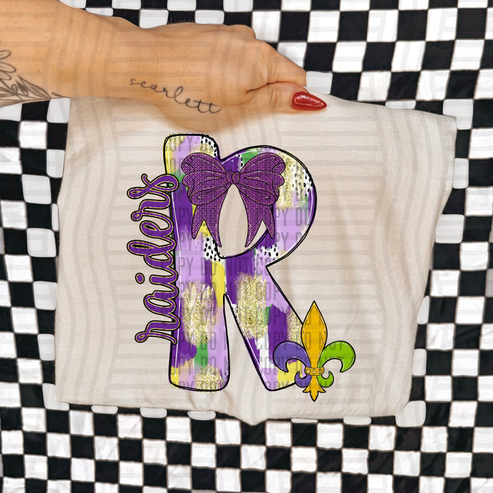 Mardi Mascots DTF Print