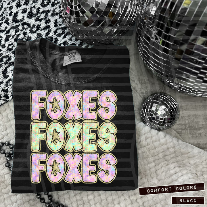 Iridescent Leopard DTF Print