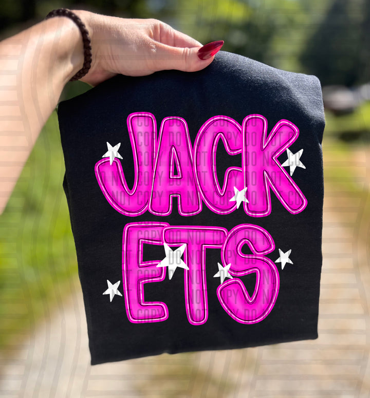 Pink And Preppy Split DTF Print