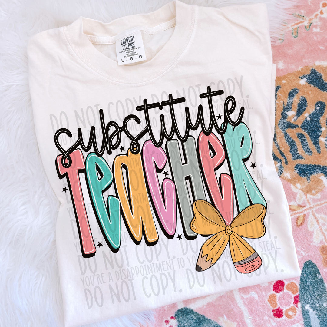 Teacher DTF Print