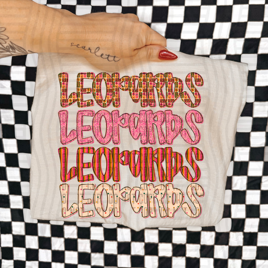 Holly Jolly Cheer Stacked DTF Print