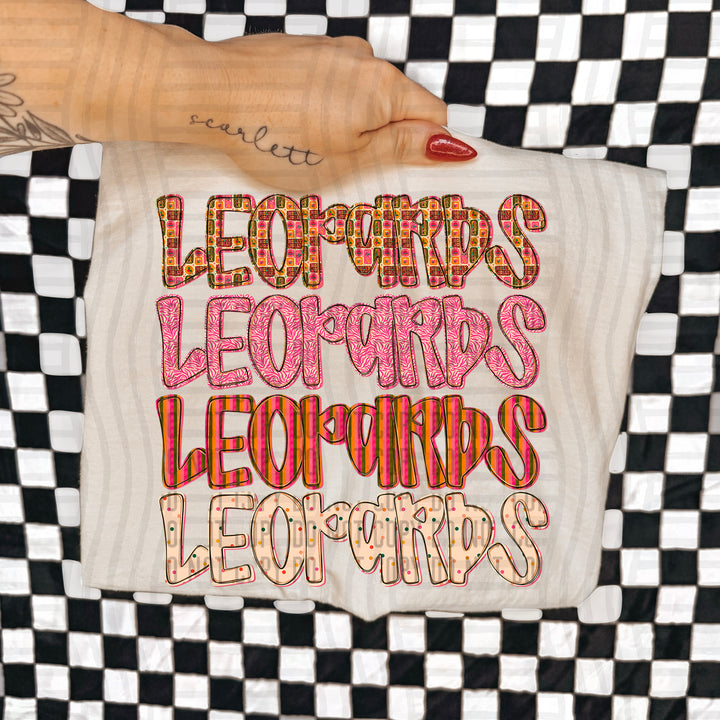 Holly Jolly Cheer Stacked DTF Print