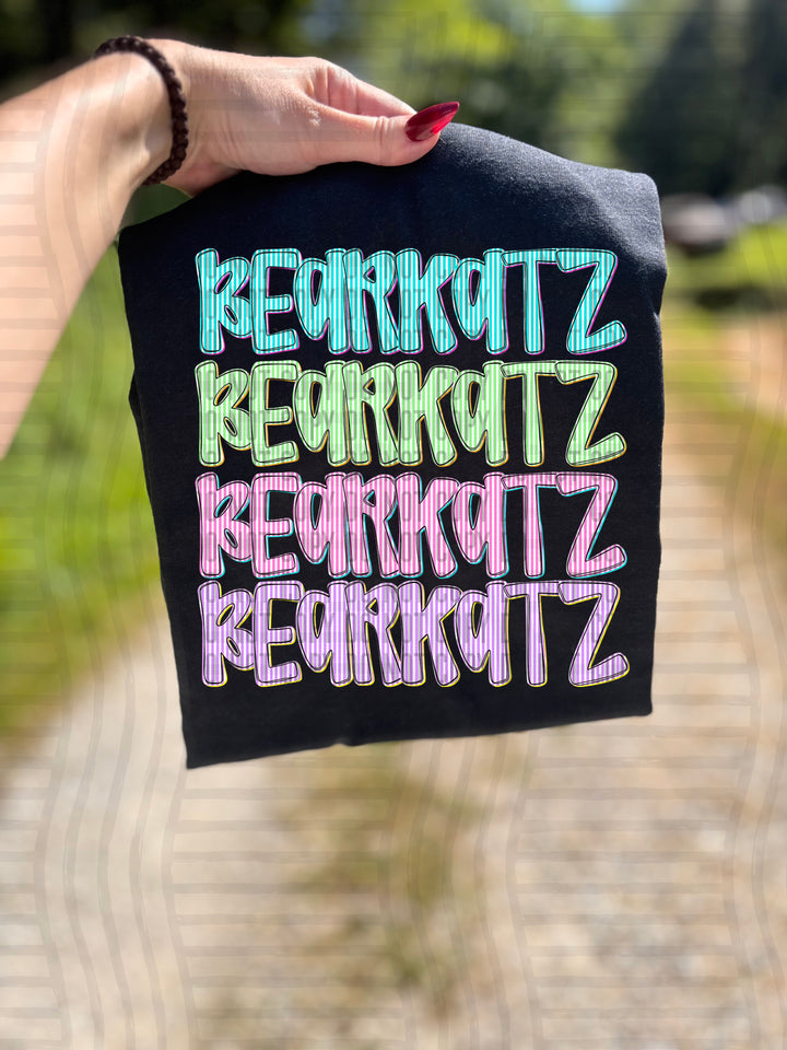 Seersucker Tri/Quad Stacked DTF Print