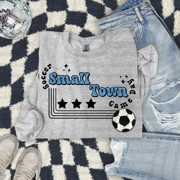 Small Town Soccer DTF Print