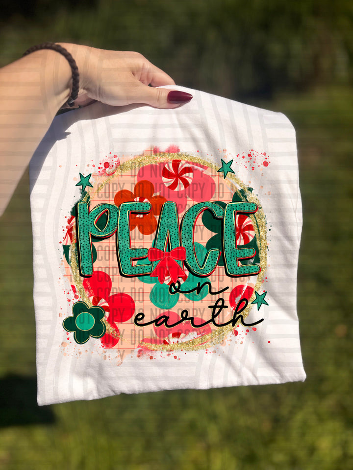 Retro Christmas DTF Print