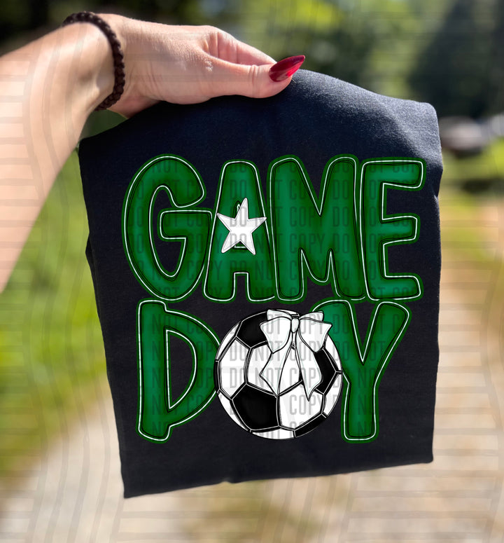 Game Day Soccer DTF Print