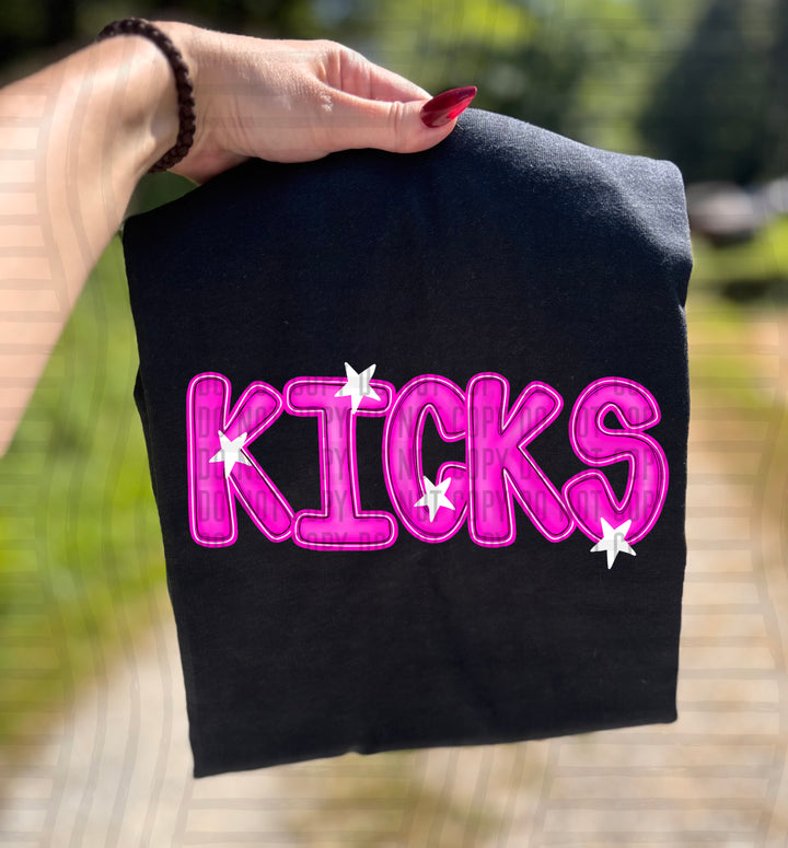 Pink And Preppy Split DTF Print