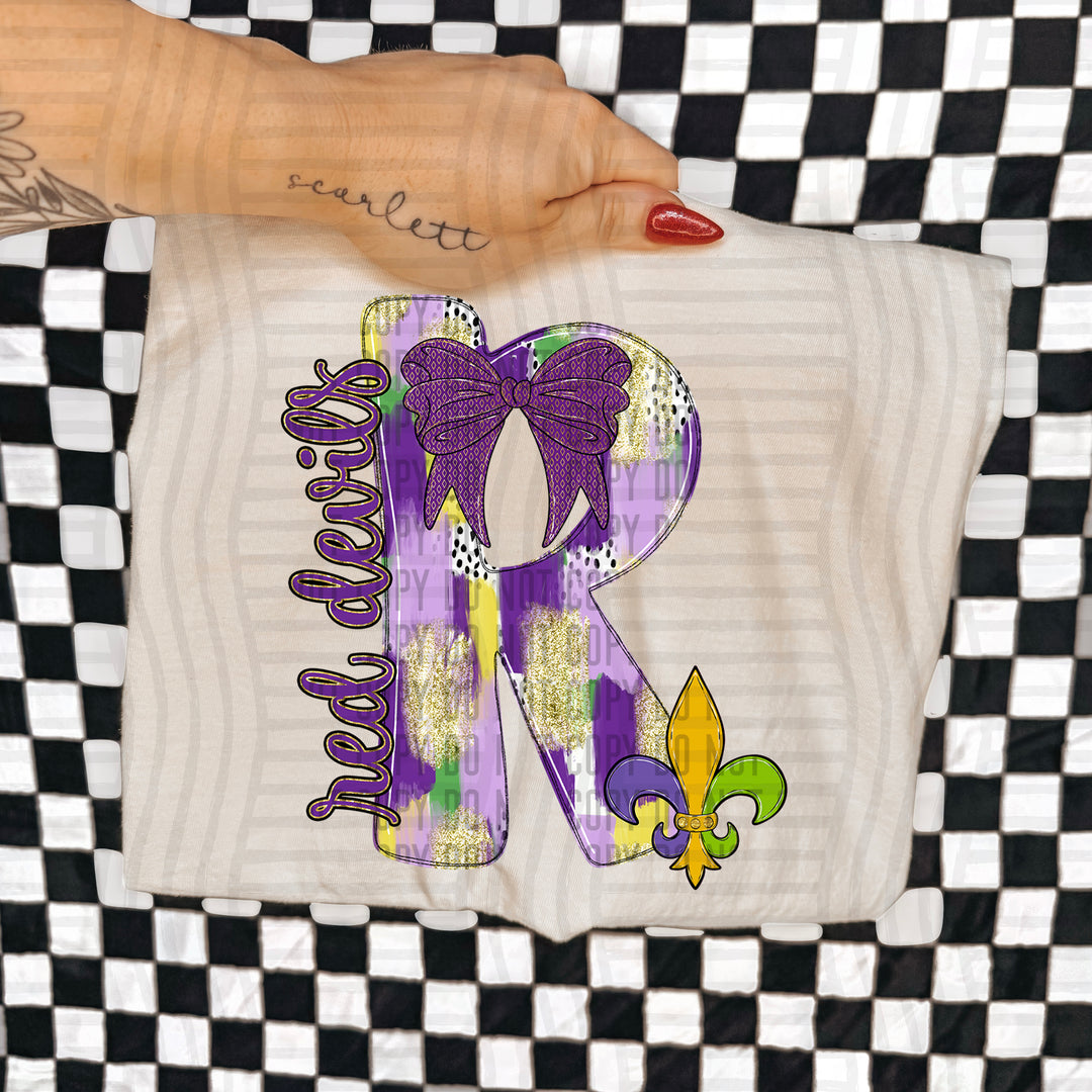 Mardi Mascots DTF Print
