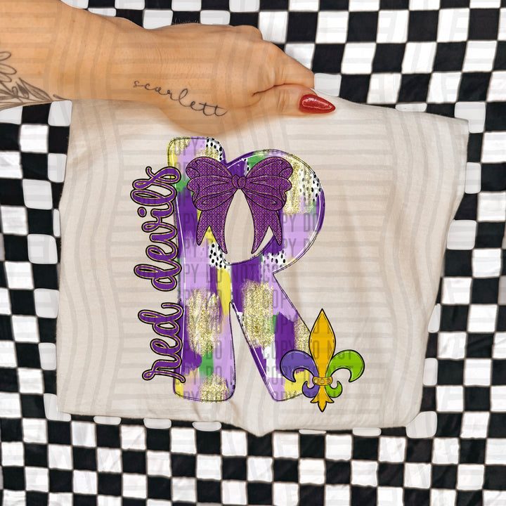 Mardi Mascots DTF Print