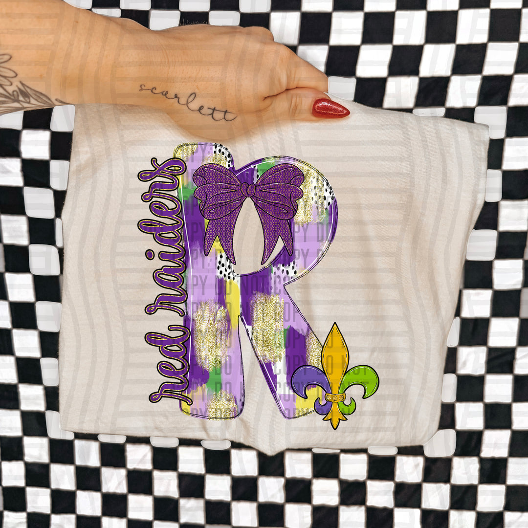 Mardi Mascots DTF Print