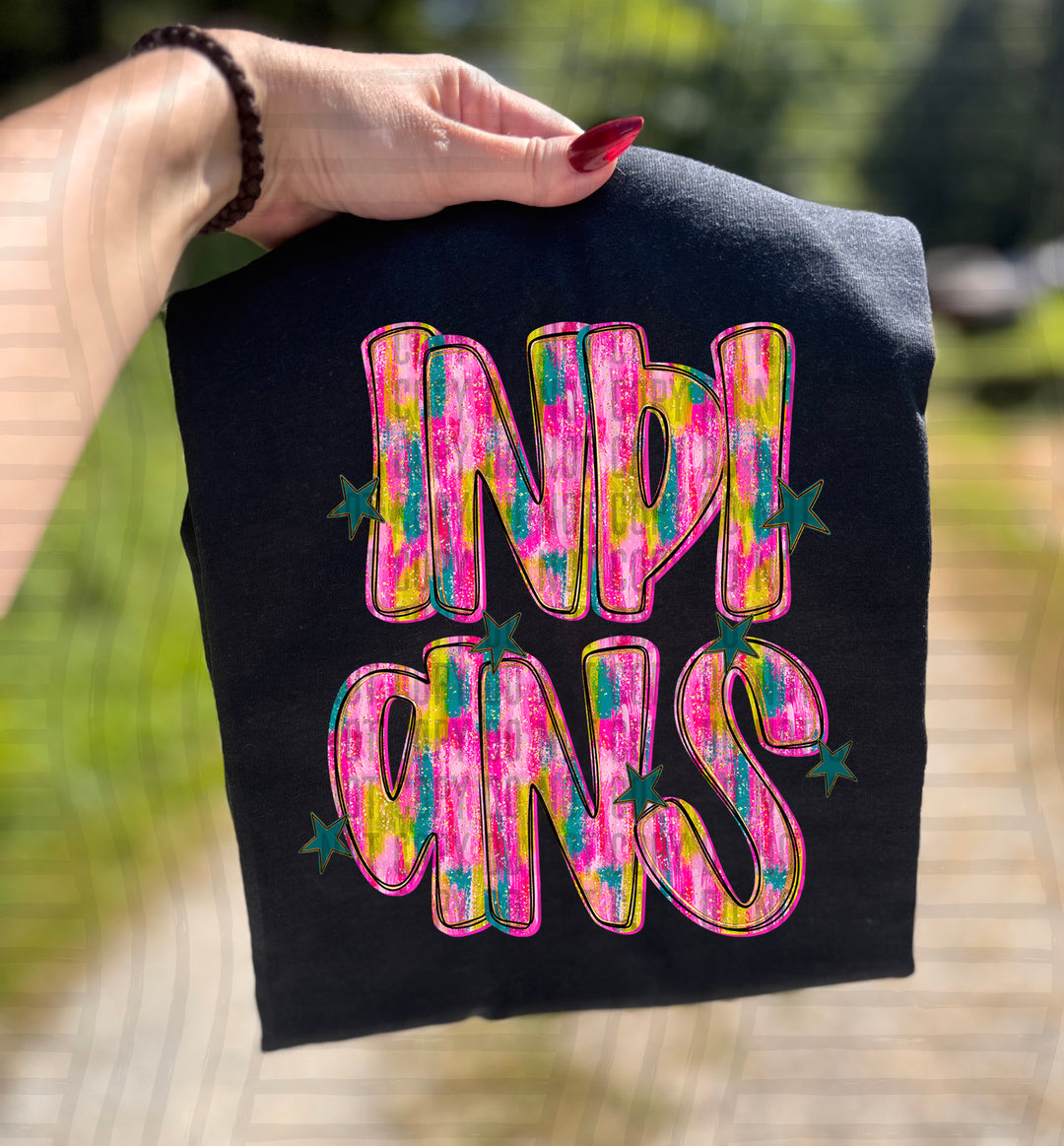 Holiday Brushstroke DTF Print