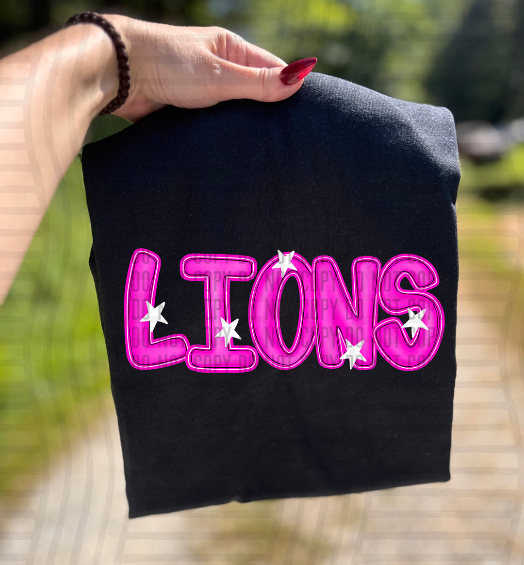 Pink And Preppy Split DTF Print