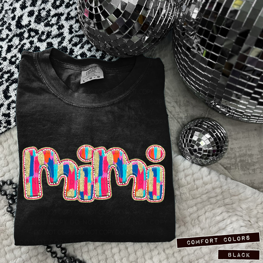 Tutti Names Occupations DTF Print