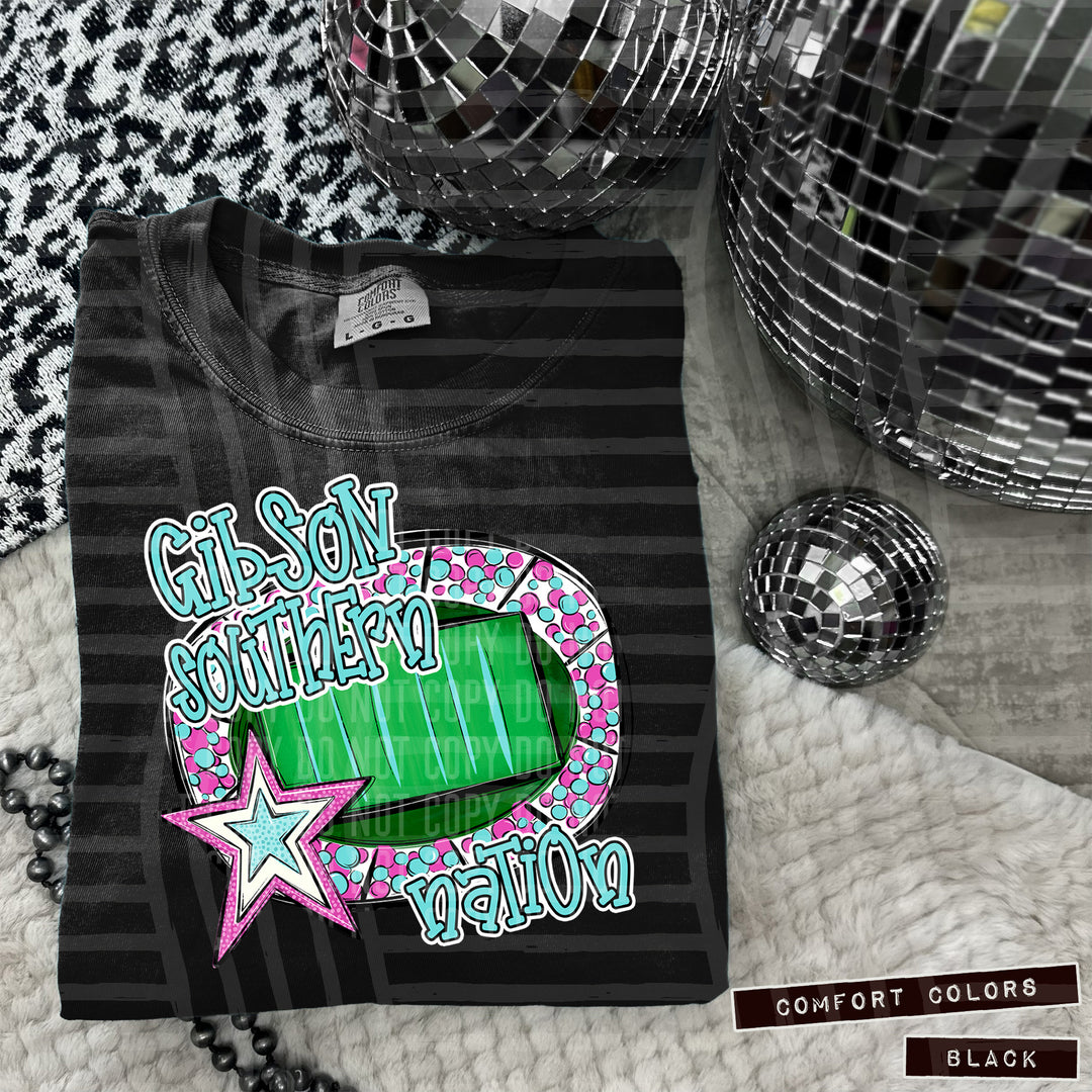 Preppy Stadium Nation DTF Print