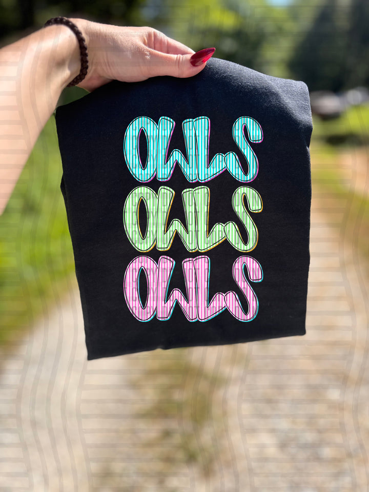 Seersucker Tri/Quad Stacked DTF Print