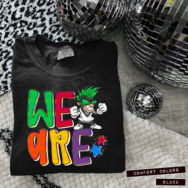 We Are Mascot Heads DTF Print