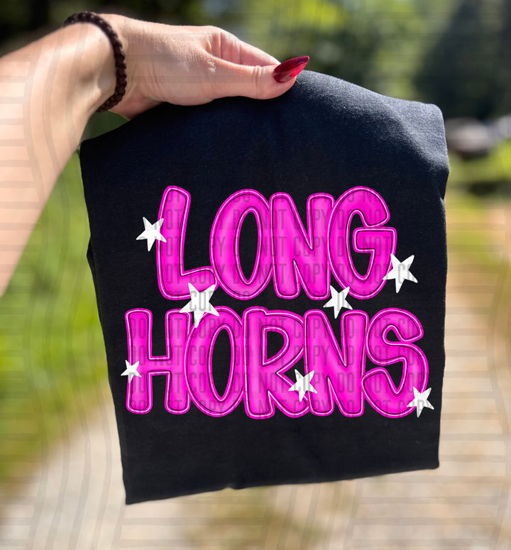 Pink And Preppy Split DTF Print