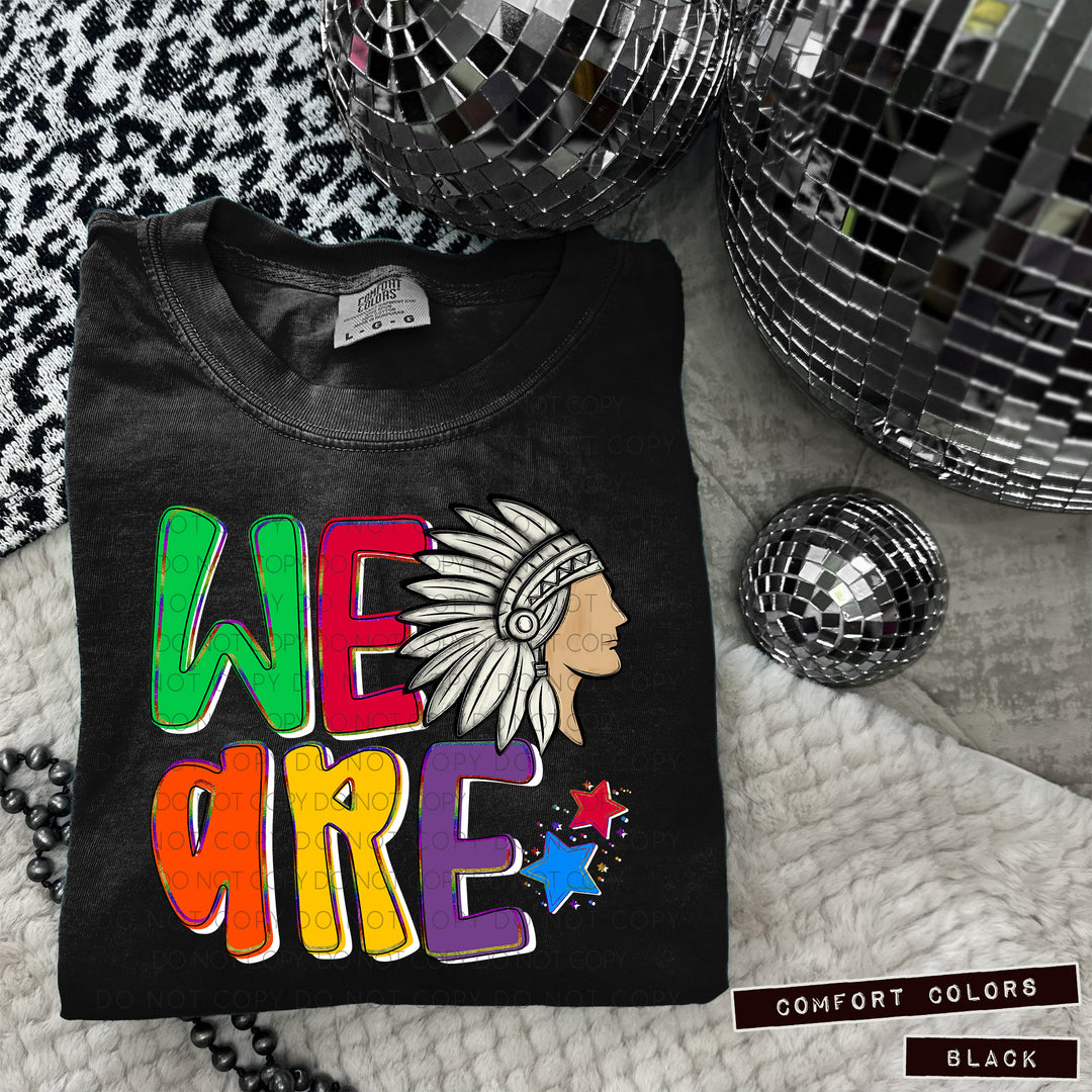 We Are Mascot Heads DTF Print