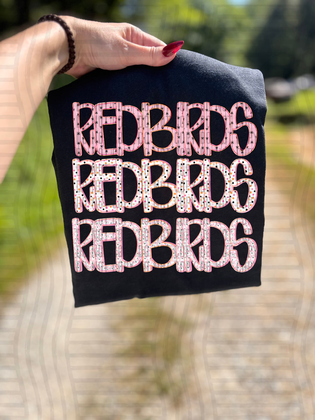 Girly Spooky Triple Stacked DTF Print