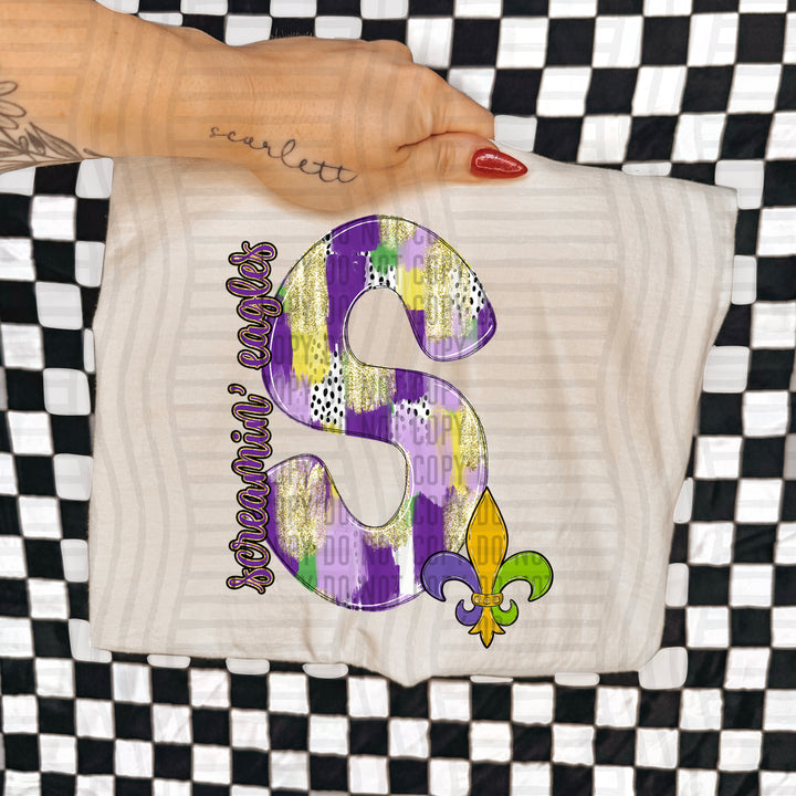 Mardi Mascots DTF Print