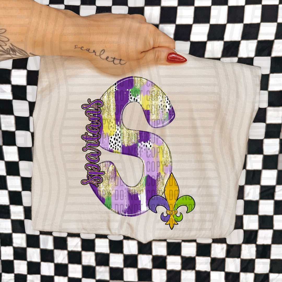 Mardi Mascots DTF Print