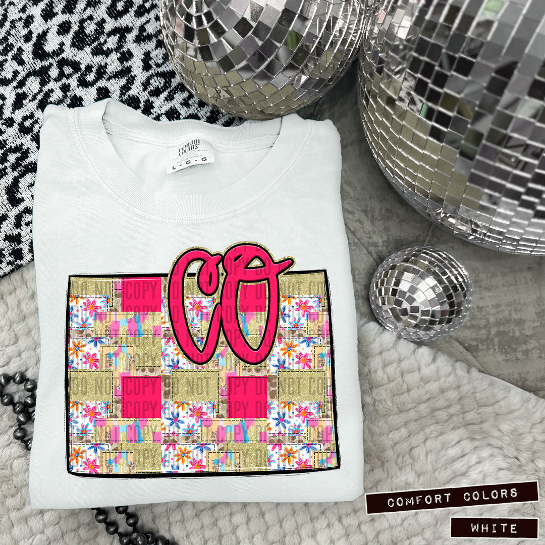 Patches States DTF Print