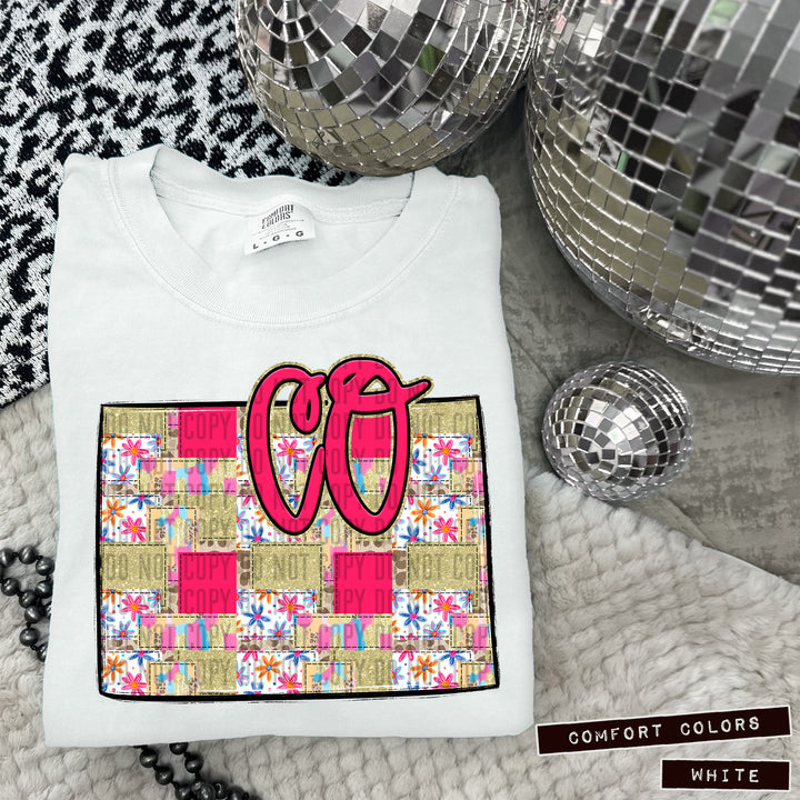 Patches States DTF Print