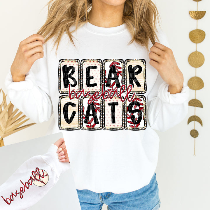 Baseball Boxed FRONT DTF Print