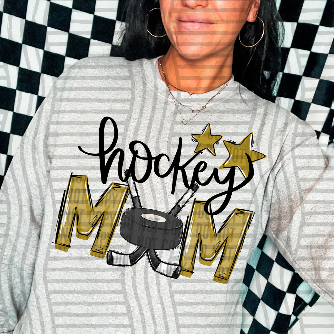 Sports Mom Hockey DTF Print