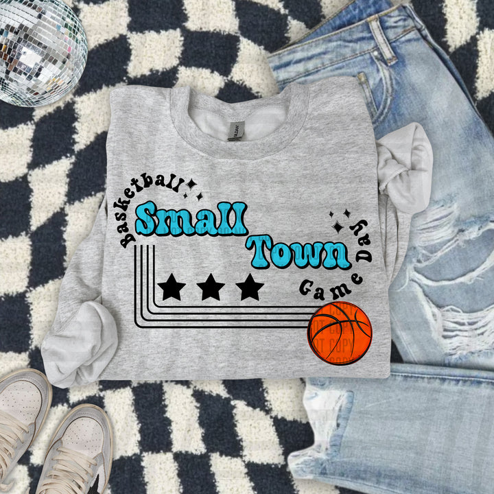 Small Town Basketball DTF Print