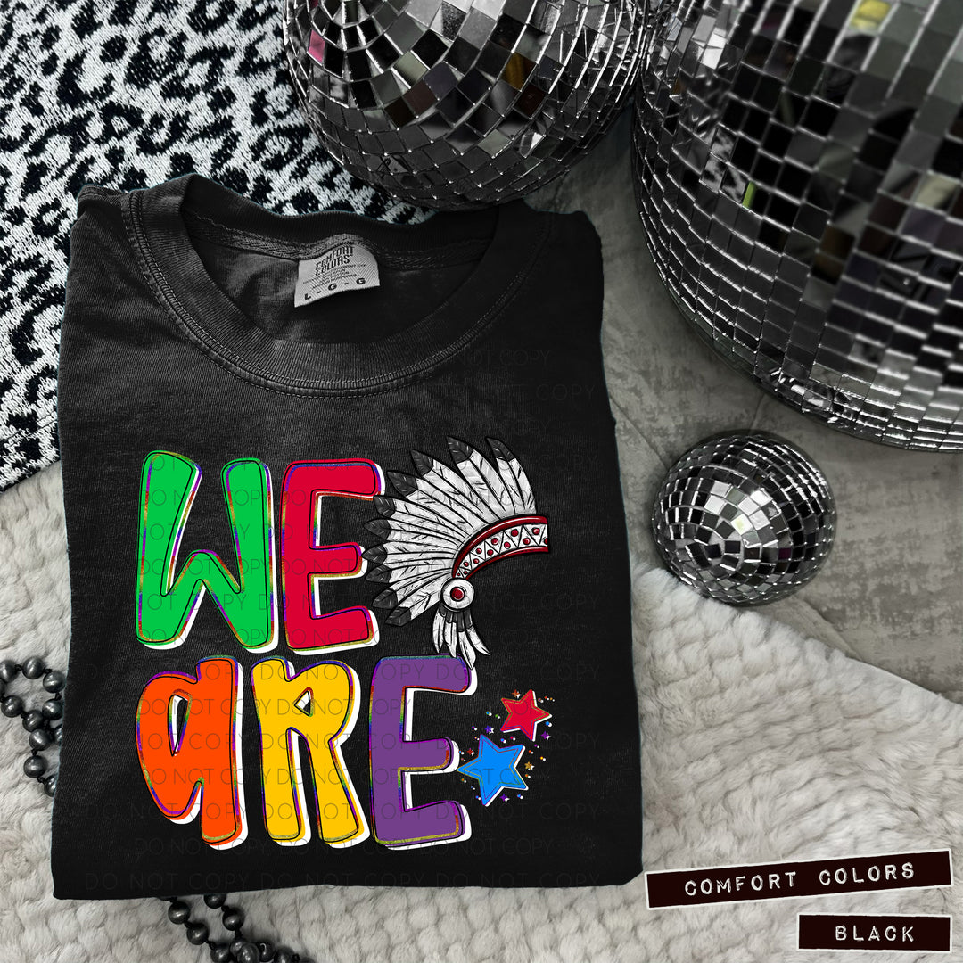 We Are Mascot Heads DTF Print