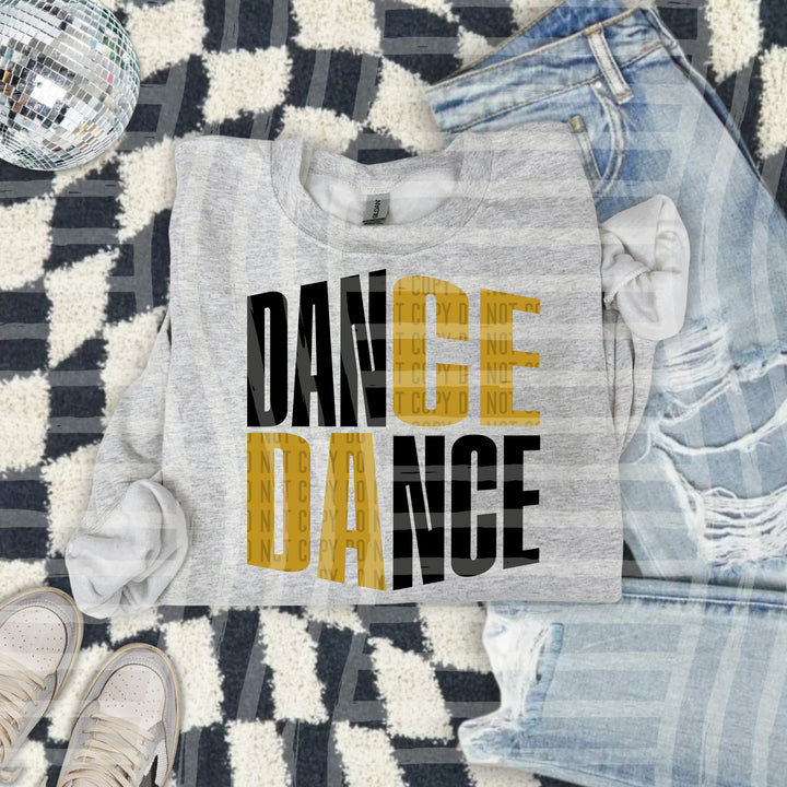 Dance Word Art DTF Print