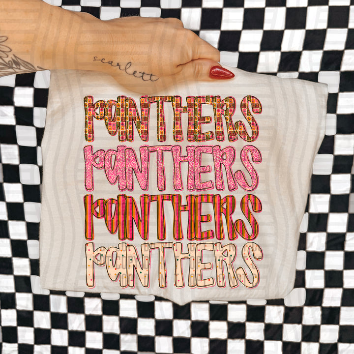 Holly Jolly Cheer Stacked DTF Print