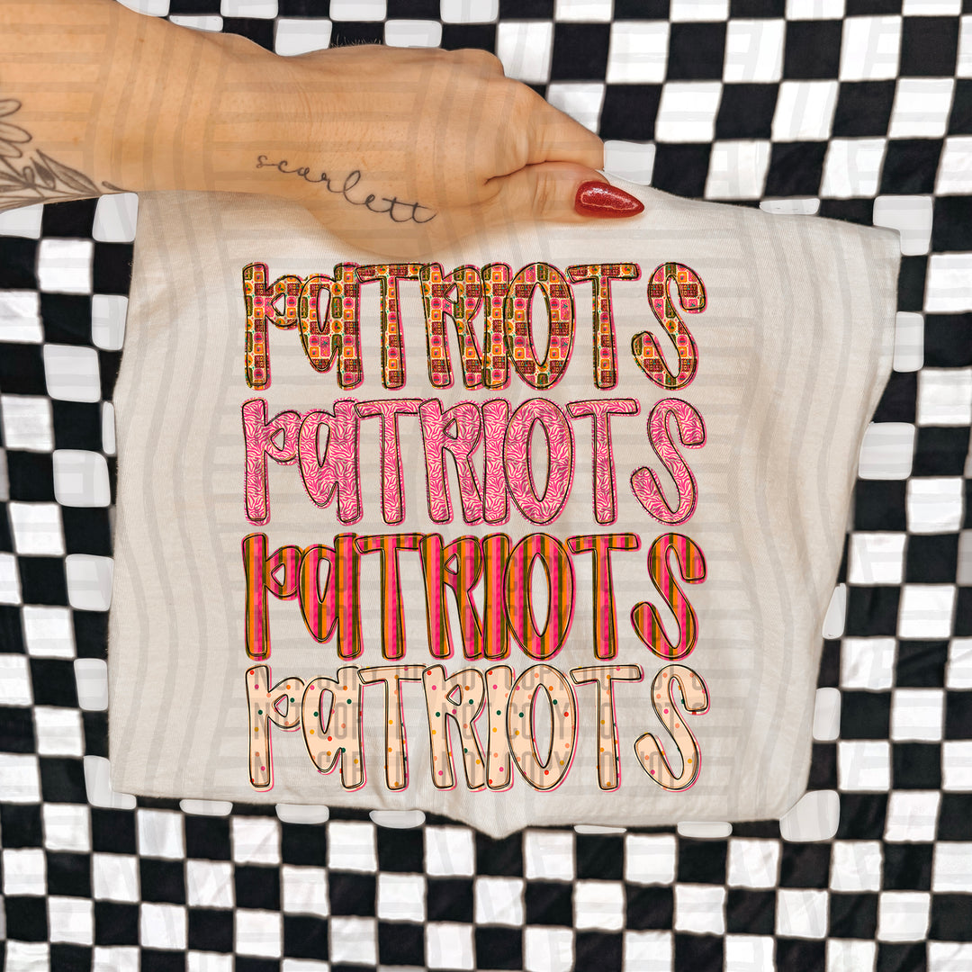 Holly Jolly Cheer Stacked DTF Print