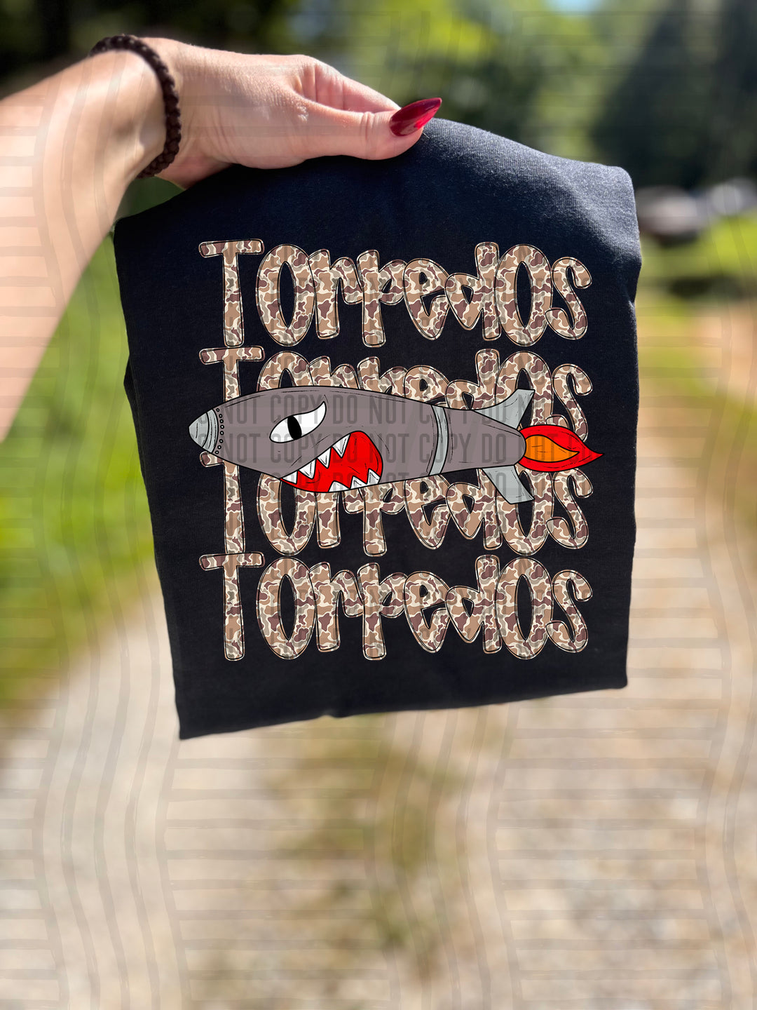 Camo Mascot Heads DTF Print