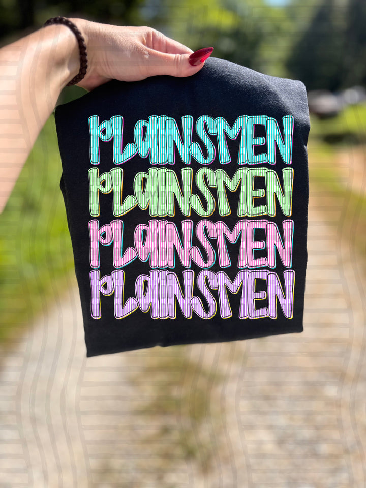 Seersucker Tri/Quad Stacked DTF Print