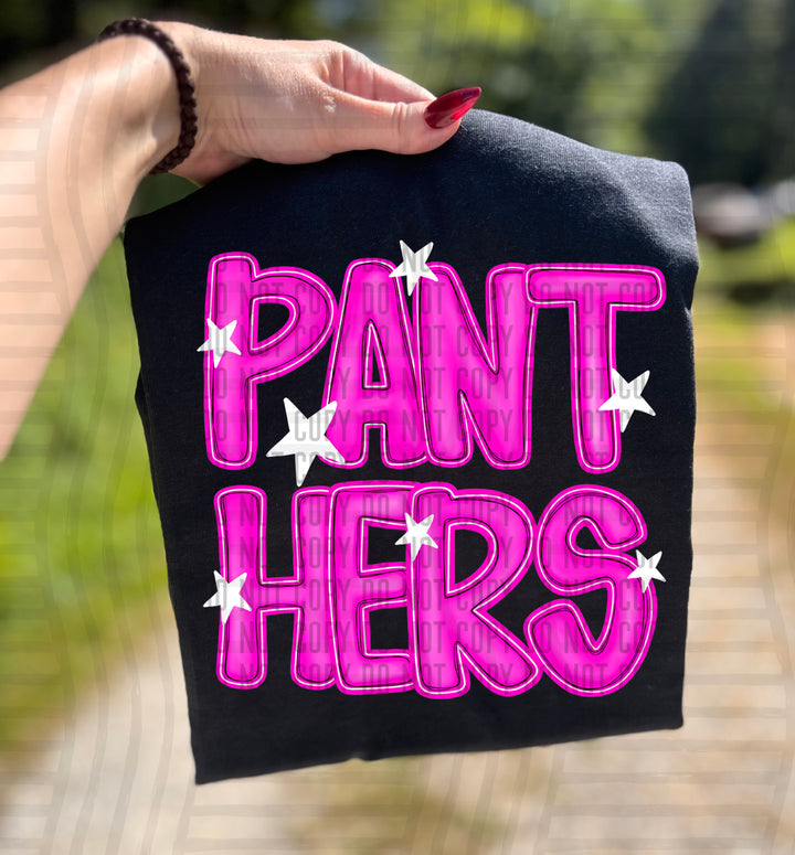 Pink And Preppy Split DTF Print