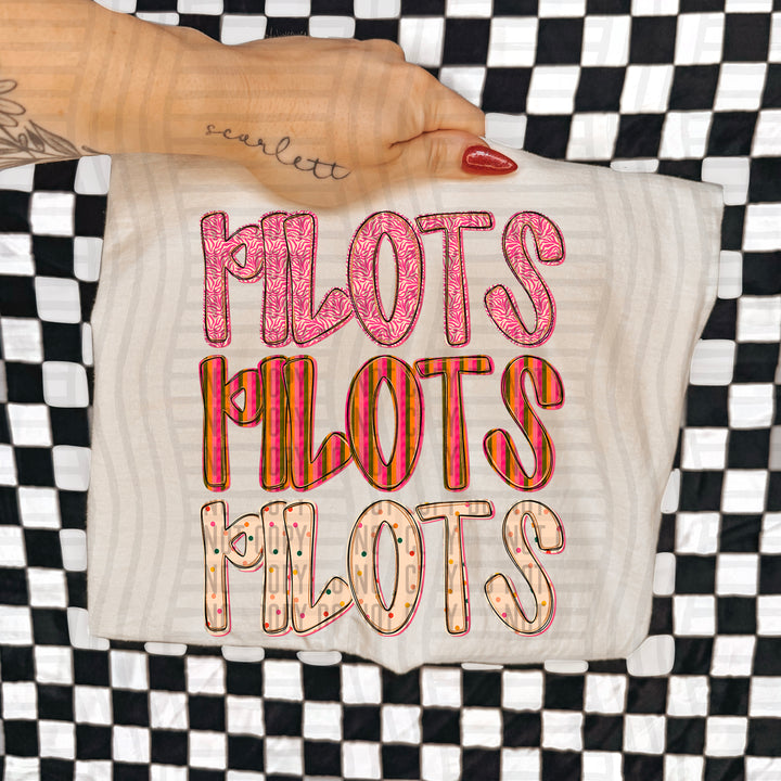 Holly Jolly Cheer Stacked DTF Print