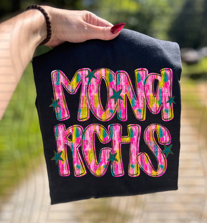 Holiday Brushstroke DTF Print