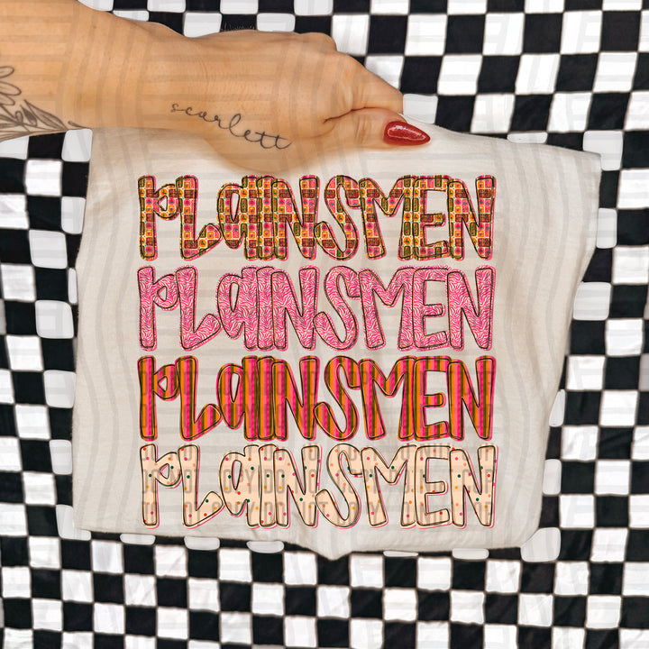 Holly Jolly Cheer Stacked DTF Print