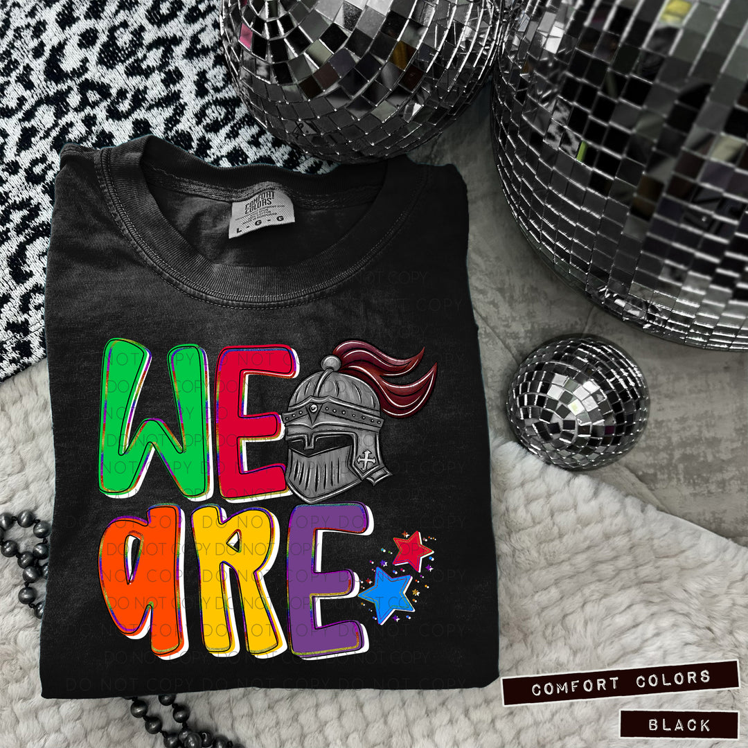 We Are Mascot Heads DTF Print