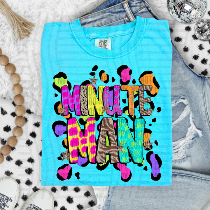 Funky Mix Up Leopard Spots DTF Print