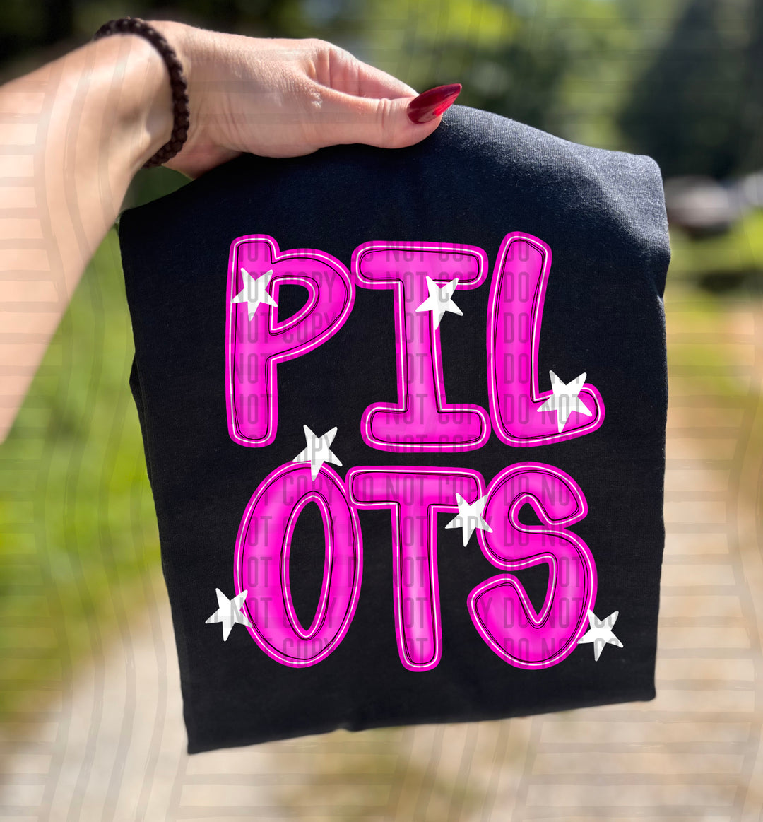 Pink And Preppy Split DTF Print