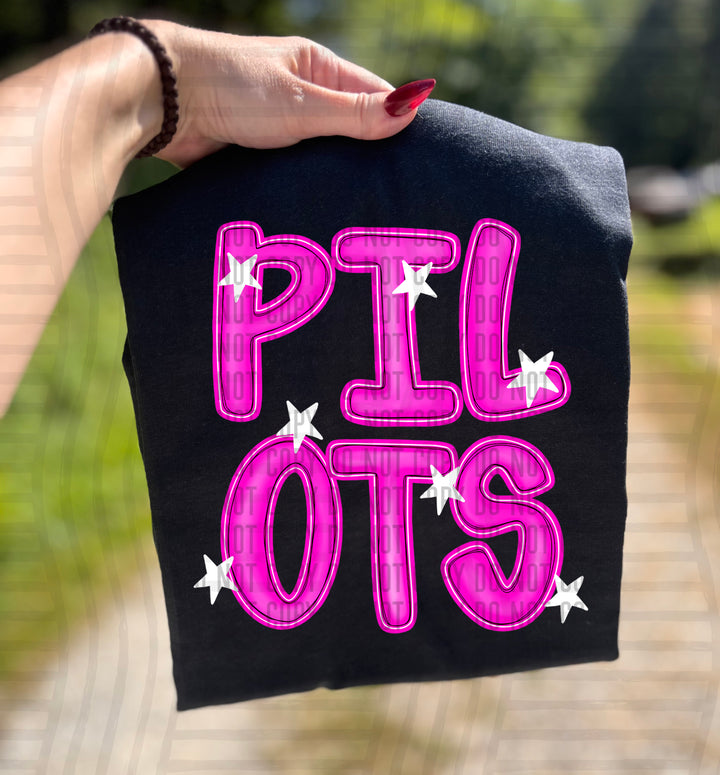 Pink And Preppy Split DTF Print