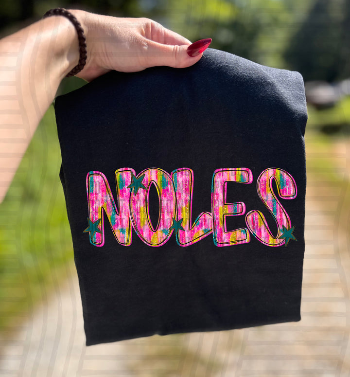 Holiday Brushstroke DTF Print