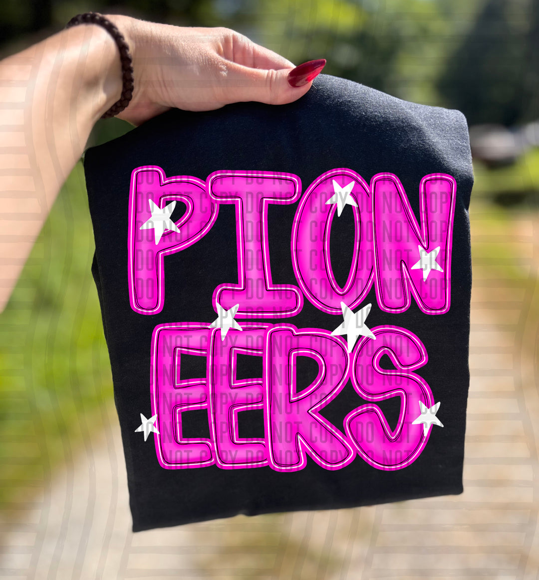 Pink And Preppy Split DTF Print