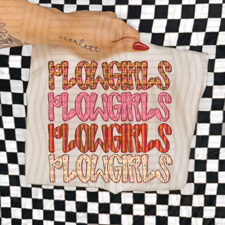 Holly Jolly Cheer Stacked DTF Print