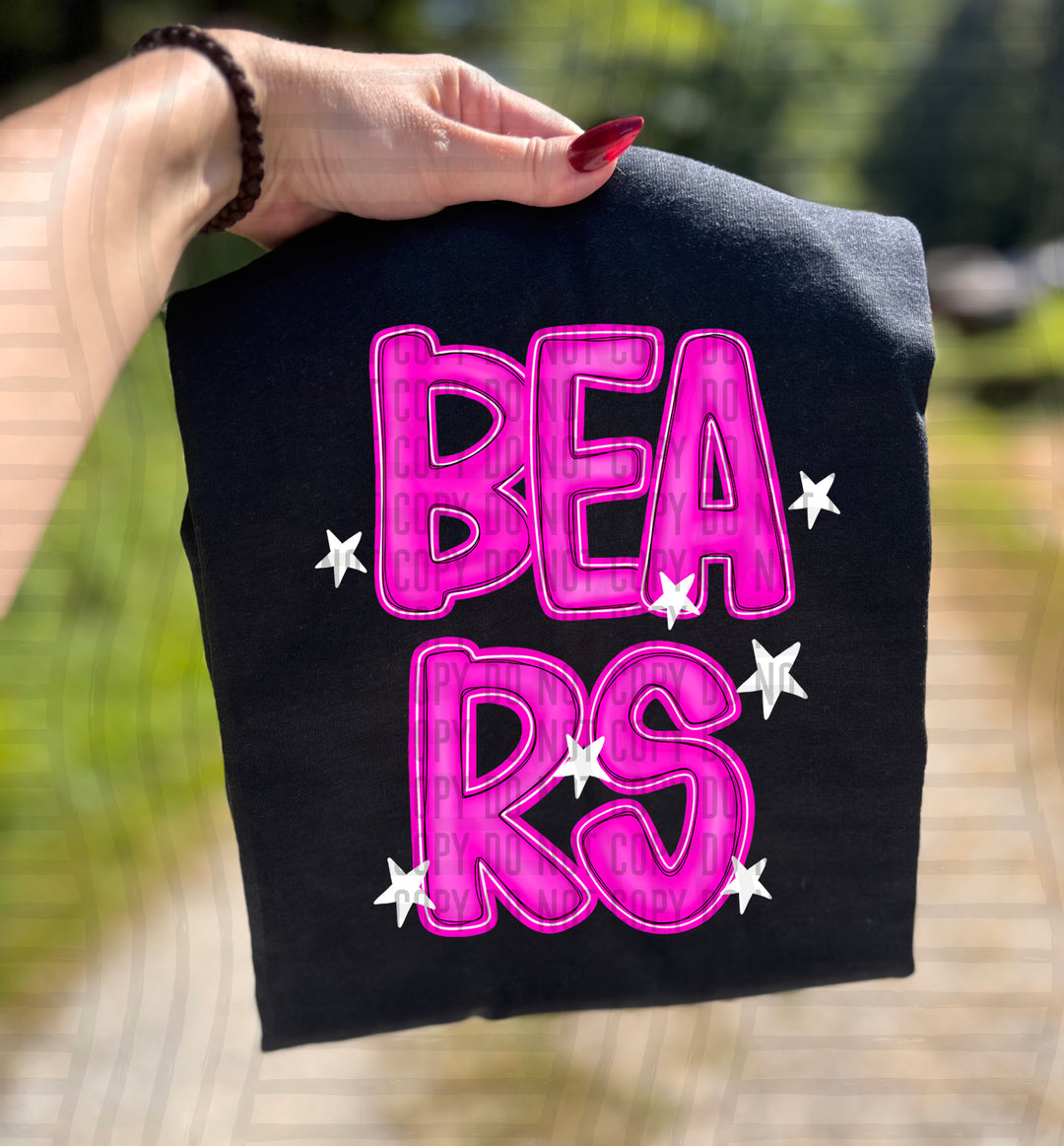 Pink And Preppy Split DTF Print